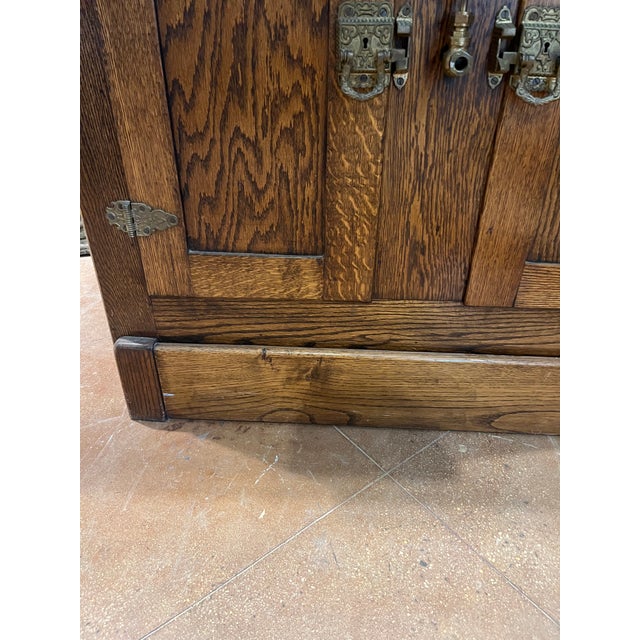 1900s Antique Ice Box Cabinet For Sale - Image 9 of 9
