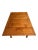 1930s Solid Oak Plank pDraw Leaf Table For Sale - Image 10 of 12