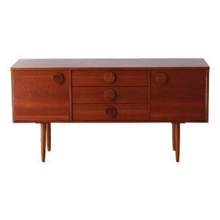 Small Scandinavian Style Sideboard from Sapele, 1960s For Sale