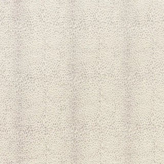 Schumacher Mini Leopard Fabric in Dove For Sale