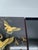 Late 20th Century Vintage Japanese Lacquer Document Box With Gold Makie Cranes For Sale - Image 5 of 16