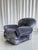 Space Age Velvet and Chrome Chair by Adriano Piazzesi, Italy, 1960s For Sale - Image 3 of 17