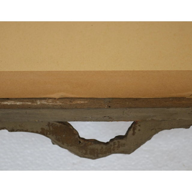 Brown Antique Rococo Mirror, 1890s For Sale - Image 8 of 10