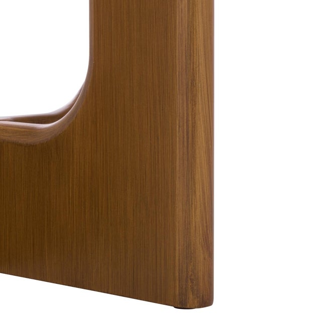 Early 21st Century Ashanka End Table in Walnut For Sale - Image 5 of 8