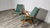 Textile Mid-Century Armchairs, Set of 2 For Sale - Image 7 of 9