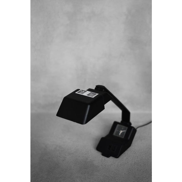 Lamp with Clock by Dybek for Polamp Pułtusk, 1987 For Sale - Image 9 of 12