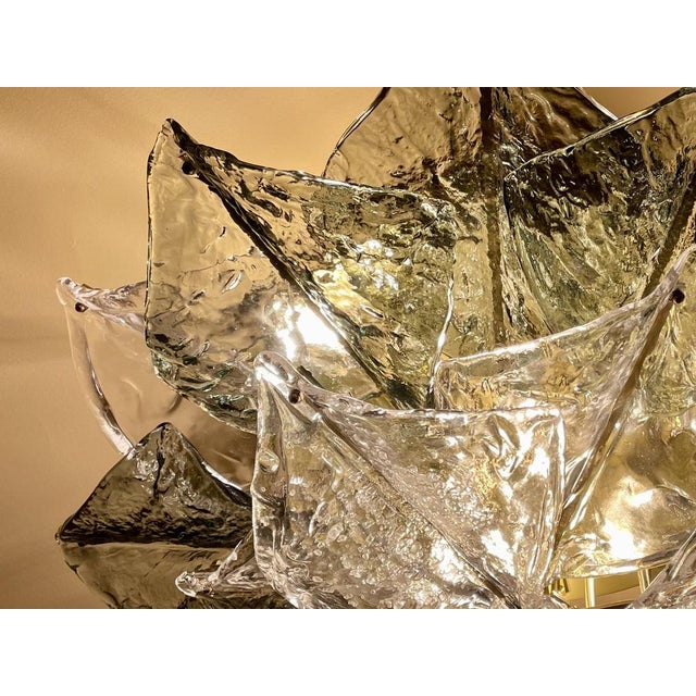 Murano Glass Ceiling Lamp from Mazzega, 1974 For Sale - Image 18 of 18