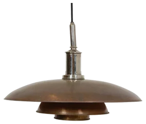Ph-5/4 Pendat in Copper by Poul Henningsen for Louis Poulsen, 1920s