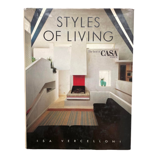 Styles of Living: The Best of Casa Vogue Coffee Table Book For Sale