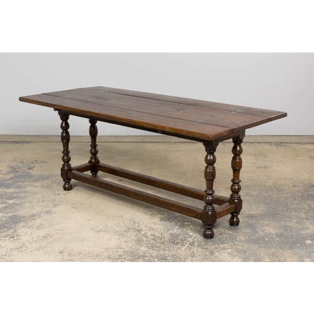 Early 19th Century French Alpine Oak Folding Table For Sale - Image 15 of 17
