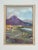 Purple Mid 20th C. Original Artisan Pastel on Paper - Patagonia From the Valley For Sale - Image 8 of 10