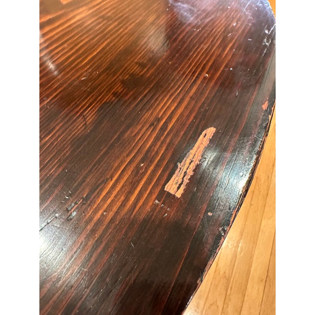 Early 20th Century Chinese Chippendale Style Carved Rosewood Round Center Hall Table With Dragon Motifs For Sale - Image 15 of 15