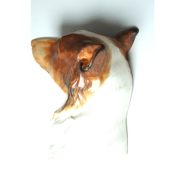 Mid 20th Century Vintage Lassie Hollywood's Dog Actor/ Figurine Wall Mount For Sale - Image 5 of 6