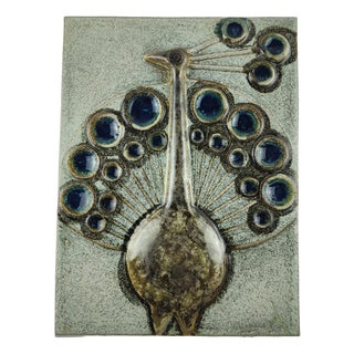 Large Mid-Century Danish Ceramic Relief from Soholm, 1960s For Sale