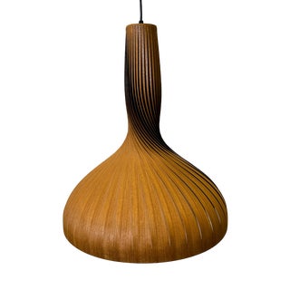 Swirling Pine Pendant by Hans-Agne Jakobsson, Sweden, 1960s For Sale