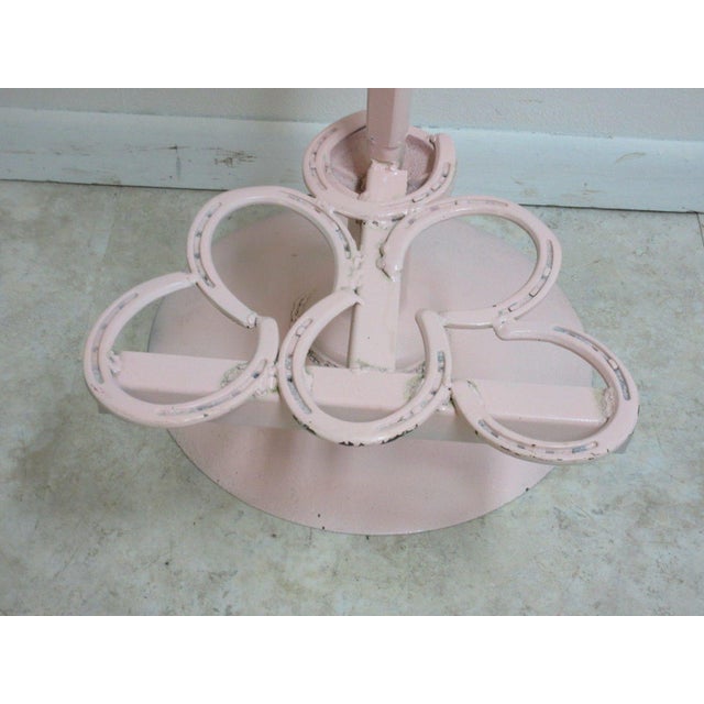 Antique Industrial Custom Made Tractor Seat Bar Stool For Sale - Image 4 of 11