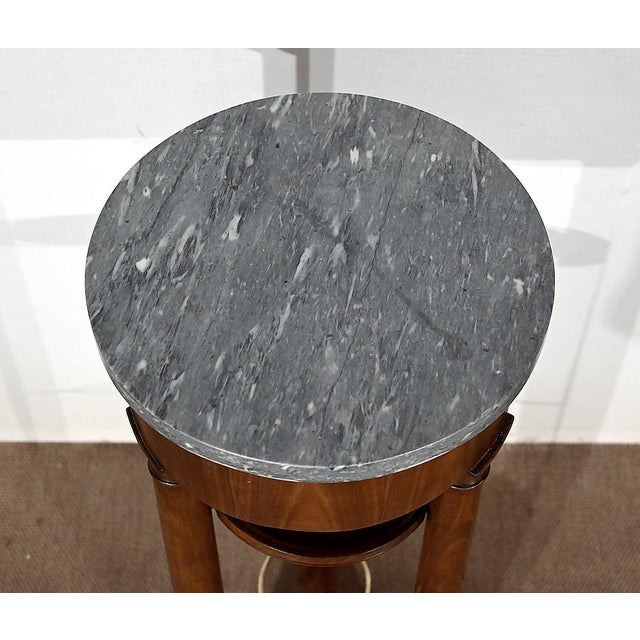 Early 19th Century Empire Red Cherry Tree Athenian For Sale - Image 4 of 14