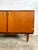 Brown Danish Modern Sideboard or Console by Peter Lovig Nielsen For Sale - Image 8 of 9