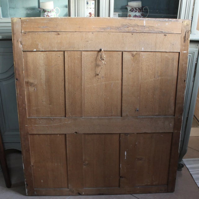 French Neoclassical Giltwood Mirror With Reeded Face, Mid 19th Century For Sale - Image 6 of 11