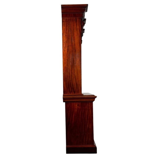 2000 - 2009 Antique English Mahogany Bookcase, 1800s For Sale - Image 5 of 12
