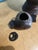 Metal Antique 20th Century Japanese Meiji Style Vase & a Suiteki For Sale - Image 7 of 7