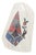 Italian Ceramic Vase with Enamel Motif of Stylized Figure from Bitossi, 1960s For Sale