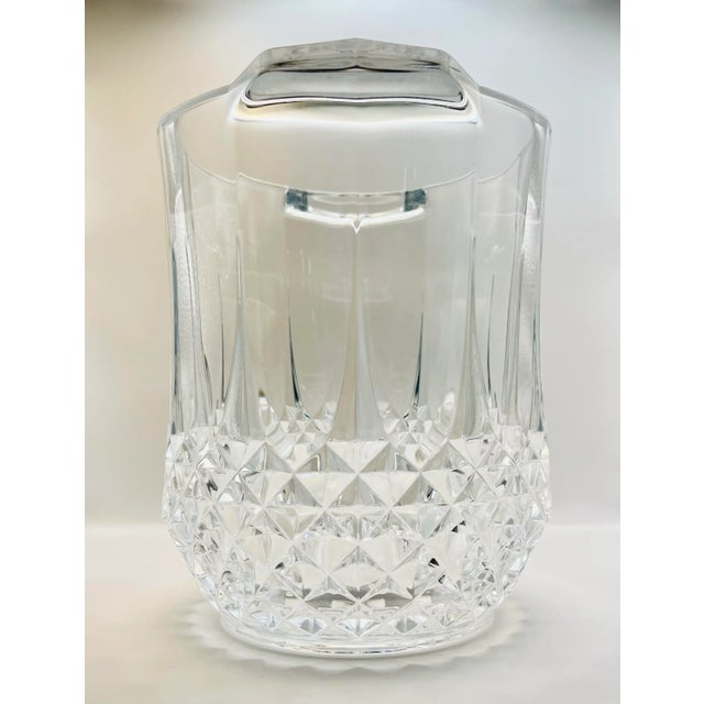 Mid 20th Century French Crystal Ice Bucket For Sale In Jacksonville, FL - Image 6 of 9