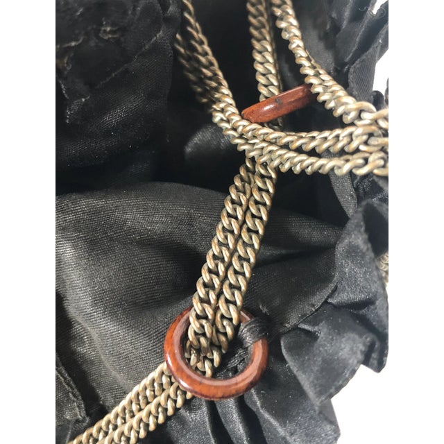 Textile Framed 1920's Beaded Evening Bag For Sale - Image 7 of 7