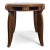 Brown Pedestal Table by J.F Leleu For Sale - Image 8 of 8