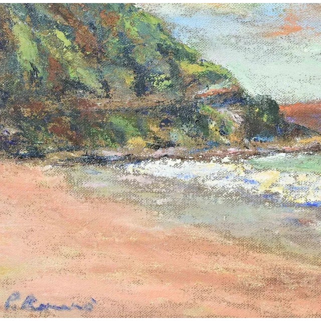 Oil on canvas realized by Pino Romanò (1934) in 1990s. Hand signed. Titled on rear. Very good condition. This piece is...