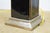 Ceramic Mid 20th Century French Maison Le Dauphin Porcelain & Brass Monolith Table Lamp 35" For Sale - Image 7 of 14