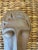 Contemporary Vintage Large 12.5” Handmade Signed Modigliani Style Bust Sculpture For Sale - Image 3 of 15