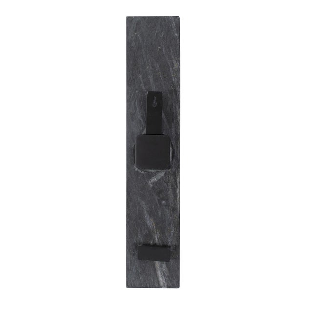 2020s Mies Black Marble Monolith Clock For Sale - Image 5 of 10