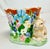 1980s Vintage Boho Chic Hollywood Regency Ceramic Bunny & Flora Planter For Sale - Image 6 of 11