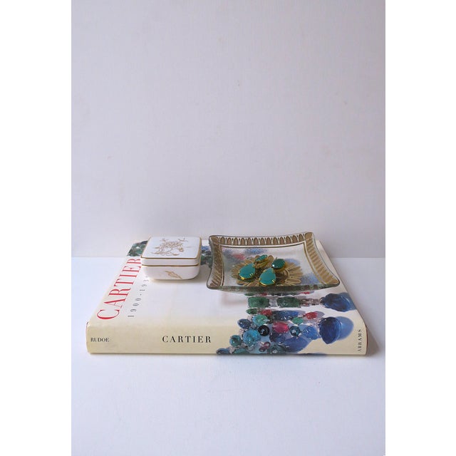 Metal Midcentury Modern Jewelry Dish For Sale - Image 7 of 12