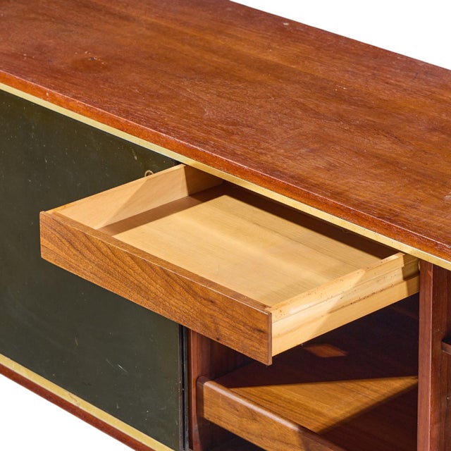 George Nelson for Herman Miller 8000 Executive Series Mid Century Walnut Credenza For Sale - Image 10 of 12