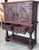 Renaissance 19th Century Spanish Hand Carved Renaissance Raised Cabinet For Sale - Image 3 of 12