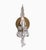 Pair of Rh Baby & Child Manor Court Crystal Wall Sconces For Sale In Minneapolis - Image 6 of 7