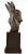 Brown G.H. Laurent, Art Deco Bust of Two Deer, 1930, Bronze For Sale - Image 8 of 11