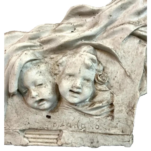 1940s Lado Classical Style Composite Relief Sculpture. For Sale In New York - Image 6 of 7