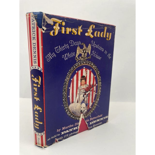 Red First Lady My Thirty Days Upstairs in the White House Hardcover 1964 For Sale - Image 8 of 12