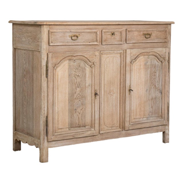 Early 19th Century France Antique White Wood Storage Cabinets & Cupboards For Sale