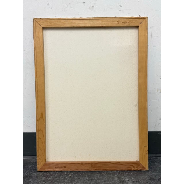 Original Tulips in Blue Vase Still Life Painting For Sale - Image 12 of 12