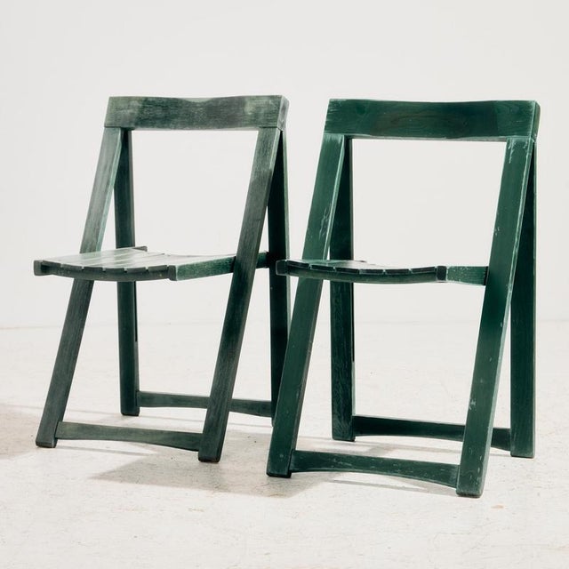 Beech Chairs by Aldo Jacober for Alberto Bazzani, 1960s, Set of 2 For Sale - Image 13 of 13