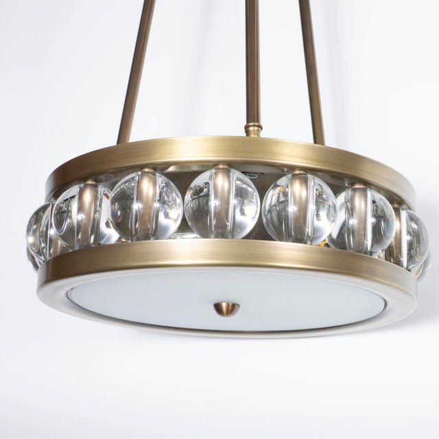 Contemporary Tambour pendant by David Duncan For Sale - Image 3 of 8