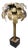 Large Vintage Palm Floor Lamp by Christian Techoueyres for Maison Jansen, 1970 For Sale
