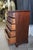 Late 20th Century Craftique Chippendale Mahogany Tallboy Dresser Chest of Drawers 48" For Sale - Image 4 of 13