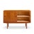 Wood Dux Mid Century Danish Teak Petite Sliding Door Credenza For Sale - Image 7 of 11