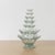 1930s Spanish Scalloped Glass Bud Vase For Sale - Image 4 of 9