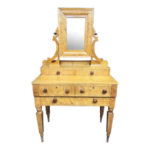 Tiger & Birdseye Maple Empire Vanity